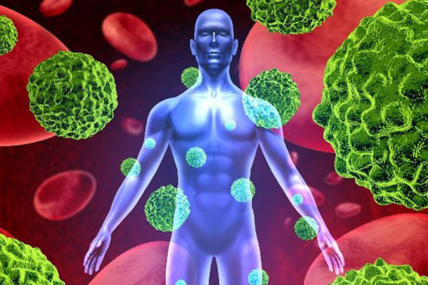 Blood Cancer Human Body Concept