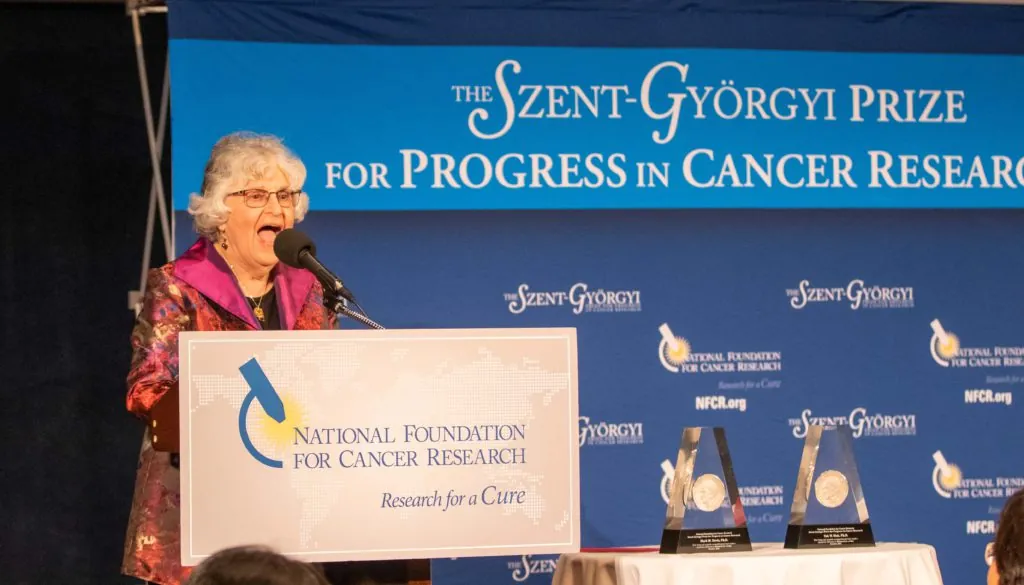 Prize Ceremony Susan Band Horwitz Speaking