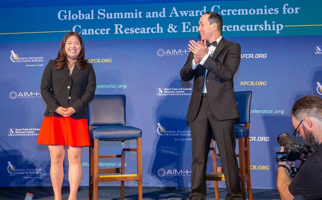 GirardIm_NFCR2022-1453 small Chelsea Hu with Lance Kawaguchi