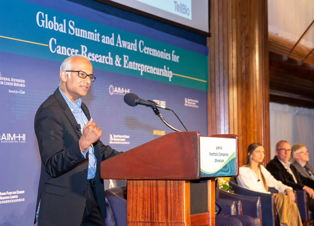 GirardIm_NFCR2022-954 small Pritesh Gandhi, PharmD, CEO of TellBio